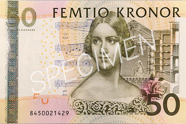 50 kr - Jenny Lind