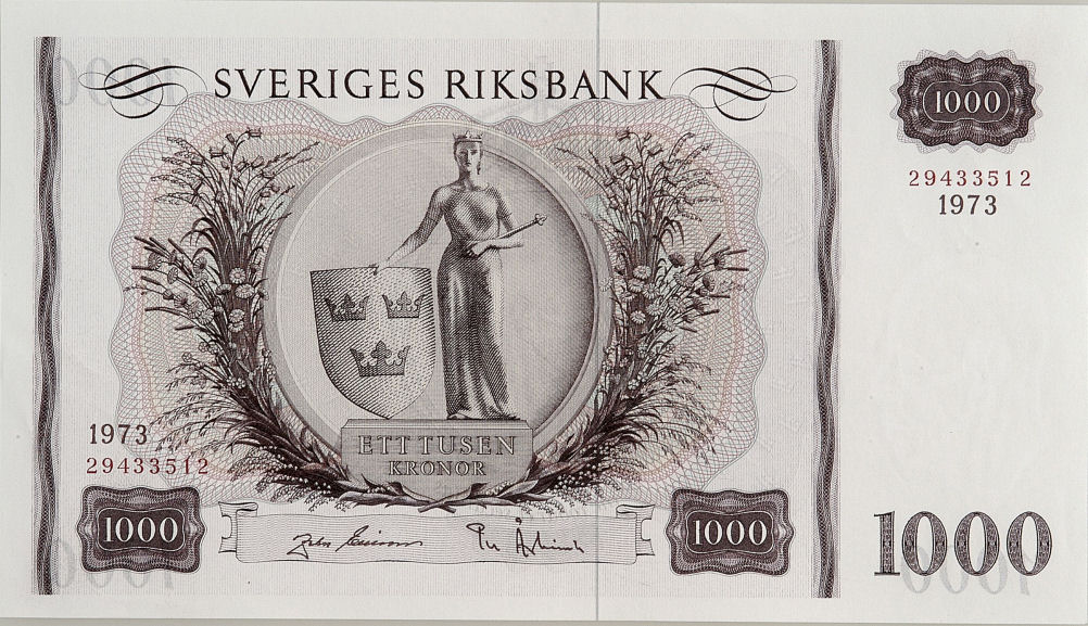 1000 kr - Svea 1952–1973