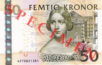 50 kr - Jenny Lind